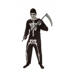 Disfraz esqueleto barato para hombre adulto halloween