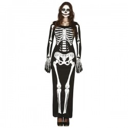 Disfraz lady esqueleto talla M 38 40 mujer halloween
