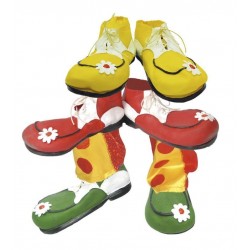 ZAPATOS PAYASO INFANTIL GIGANTES COLORES