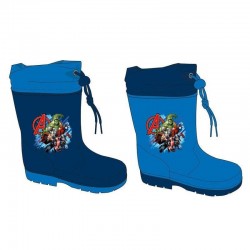 BOTAS DE AGUA LOS VENGADORES AZUL OSCURO TALLA 34