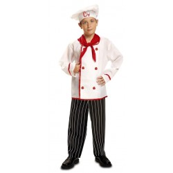 Disfraz cocinero infantil master cheff talla 3 4 anos
