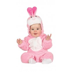 Disfraz conejito rosa para bebe talla 6 12 meses