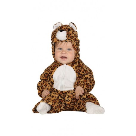 Disfraz leopardo para bebe talla 6 12 meses