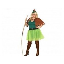 Disfraz arquera talla xl robin hood mujer