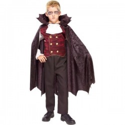 Disfraz el conde vampiro halloween talla 8 10 anos