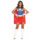 Disfraz beerwoman duffman para mujer talla XS S 36 38