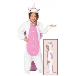 Disfraz pijama unicornio rosa para nina talla 3 4 anos infantil