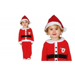 DISFRAZ PAPA NOEL BEBE INFANTIL TALLA 6-12 O 12-24 MESES