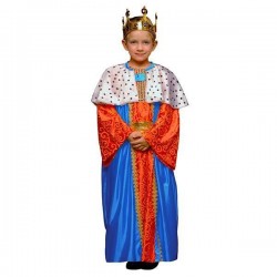Disfraz rey mago melchor azul infantil nino talla 3 4 anos