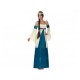 Disfraz dama medieval azul mujer talla xs s