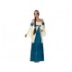 Disfraz dama medieval azul mujer talla xs s