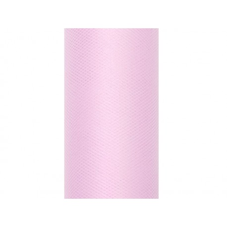 Rollo de tul rosa claro de 008 x 20 metros decoraciones