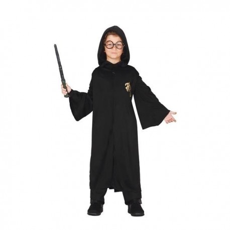 Disfraz mago negro harry para nino talla 5 a 6 anos