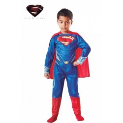 Disfraz superman man of steel nino talla 8 10 anos