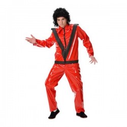 Disfraz michael jackson rojo talla 48