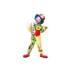 DISFRAZ PAYASO MULTICOLOR NIÑO INFANTIL TALLAS