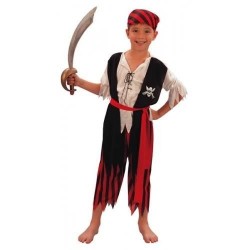 Disfraz pirata nino bucanero infantil talla 4 6 anos