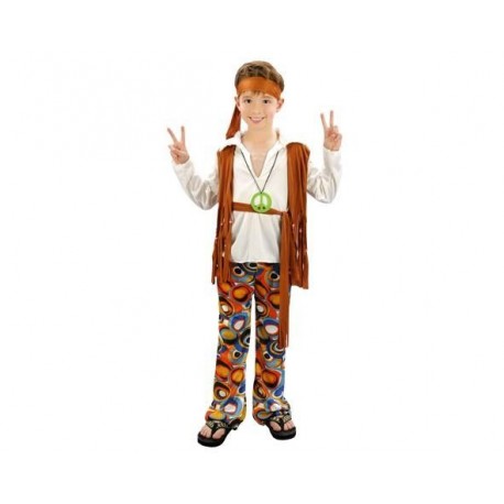 Disfraz hippie nino hippy infantil talla 4 6 anos