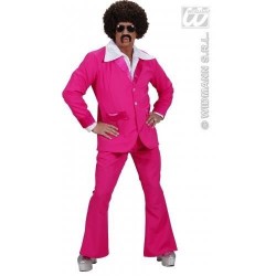 Disfraz traje party rosa talla m hombre