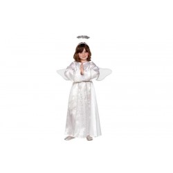 DISFRAZ ANGEL BLANCO NAVIDAD INFANTIL VARIAS TALLAS