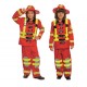 Disfraz bombero rojo infantil unisex talla 3 4 anos
