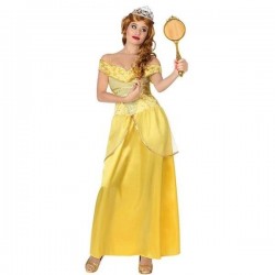 Disfraz princesa amarilla la bella talla S mujer