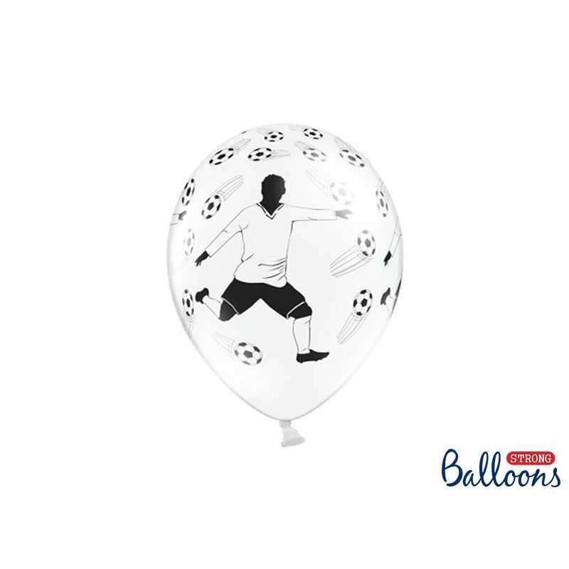 Globos Fútbol 30cm 6pcs - Partywinkel