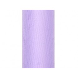 Tul lila rollo de 9 mt x 15 cm para decoraciones
