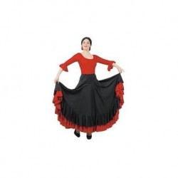 Falda andaluza bailaora flamenca feria abril talla l