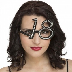 Gafas cumpleanos con brillantes 18