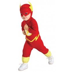 Disfraz the flash para bebe talla 6 a 12 meses
