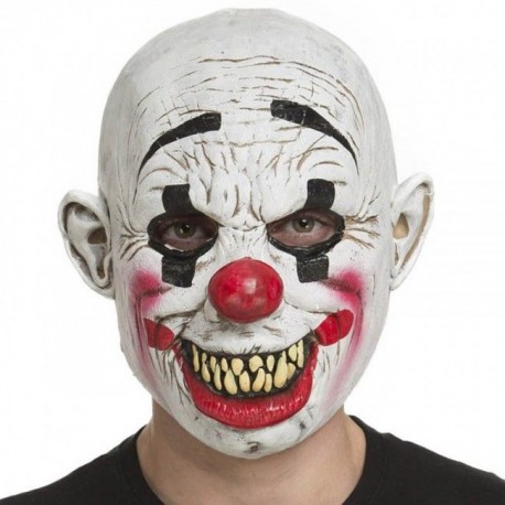 Mascara payaso diabolico terror halloween