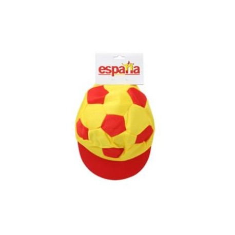 Visera balon de futbol colores espana