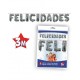 Guirnalda felicidades de 3 mt x 32 cm en foil