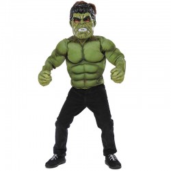 Disfraz Hulk para nino en caja regalo talla 5 7 anos