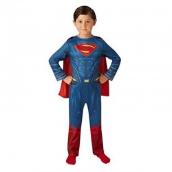 Disfraz Superman nino Liga Justicia classic infantil 7 8 anos
