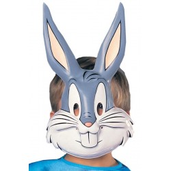 Mascara Bugs Bunny infantil para nino de PVC