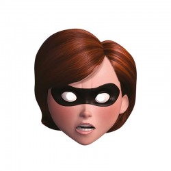 Careta Mrs Increible Hellen Parr de los Increibles carton