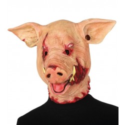 Mascara Cerdo terror similar al de SAW