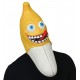 Mascara platano gracioso banana lengua