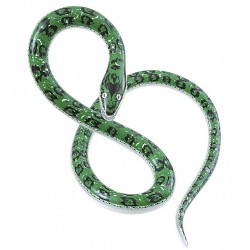 Serpiente hinchable de 152 cm verde