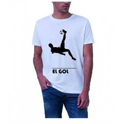 Inforprint Camiseta chilena el Gol Champions Para Hombre talla S