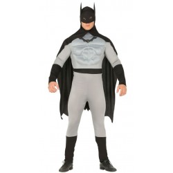 Disfraz Batman gris barato talla M 48 50 hombre