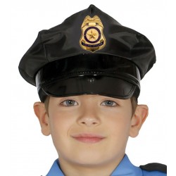 Gorra de policia infantil