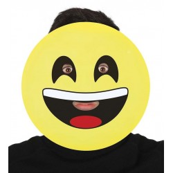 Mascara emoticono risa careta emoji