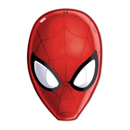 Mascaras Spiderman 6 uds carton
