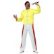 Disfraz Fredy Mercury amarillo I Will Rock You talla L