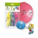 Globos con dibujos y goma 4 uds