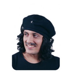 Gorra del Che Guevara con peluca