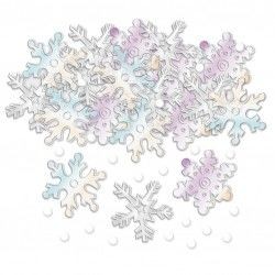Confeti copos de nieve iridisentes 14 gr